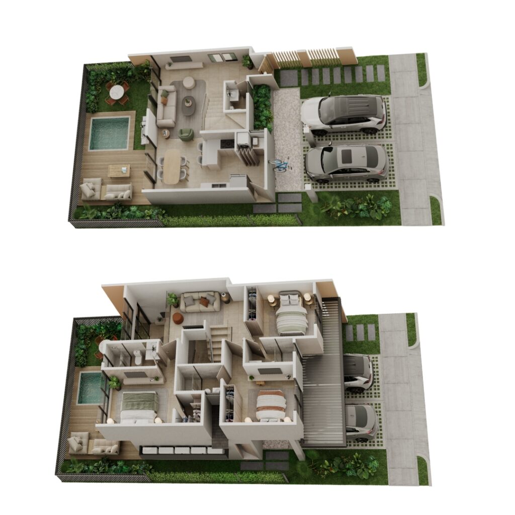Plano modelo Casa Luz