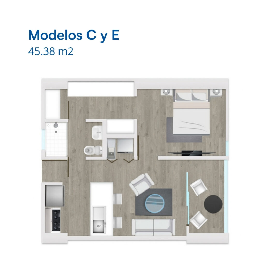 Plano modelo Lake