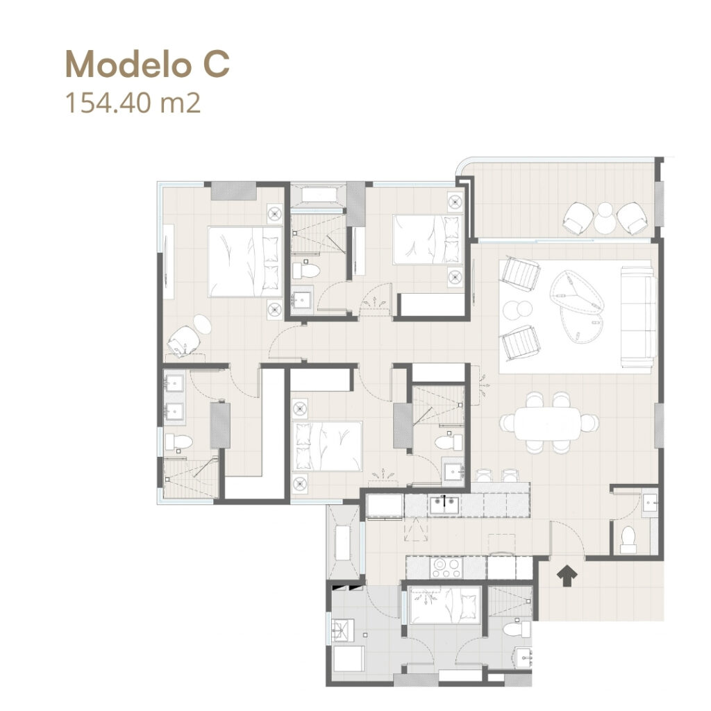 Plano modelo Modelo C