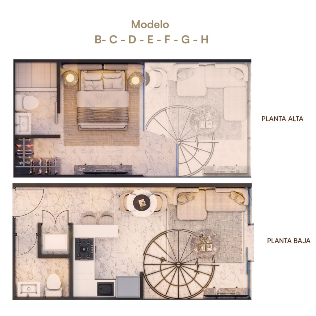 Plano modelo Opción 2
